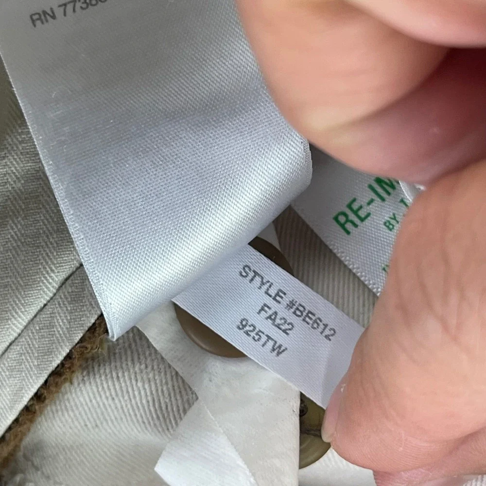 J.Crew Pleated Relaxed Chino Pants Mens 32x32 Dark Khaki Brown Flap Pockets